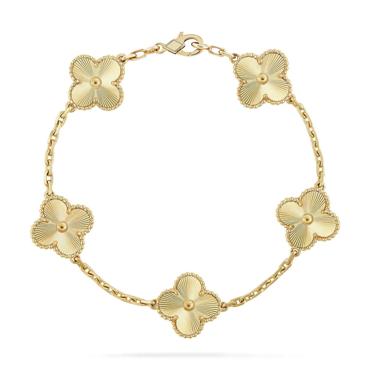 [Topon] CLOVER 5 MOTIF LASER BRACELET COLLECTION