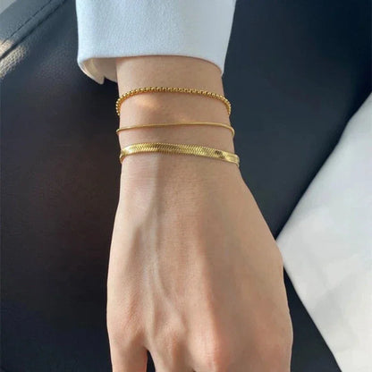 [Topon]Cynthia Gold Bracelet
