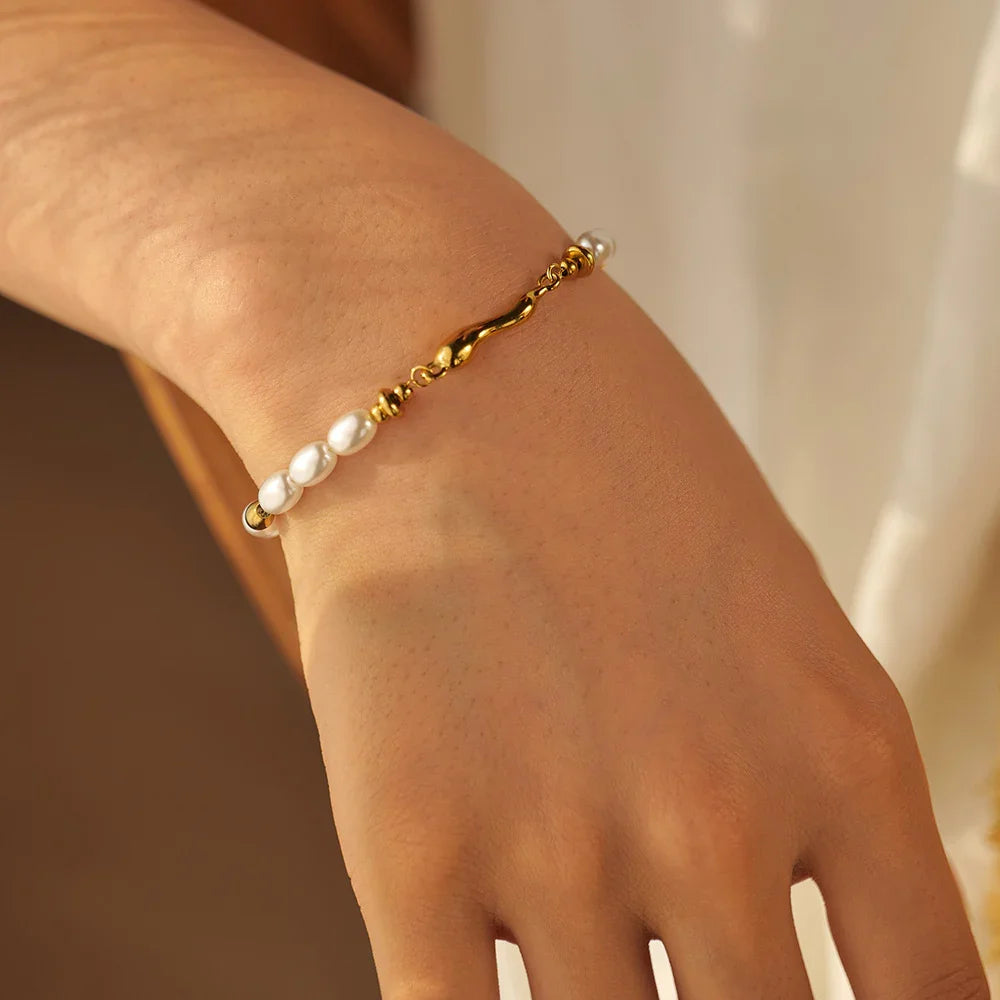 [Topon]Dominique Freshwater Pearl Bracelet