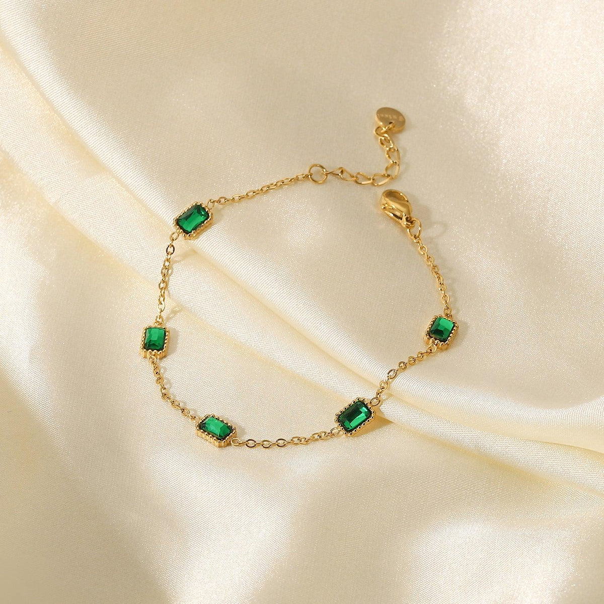[Topon]Erin Green Bracelet