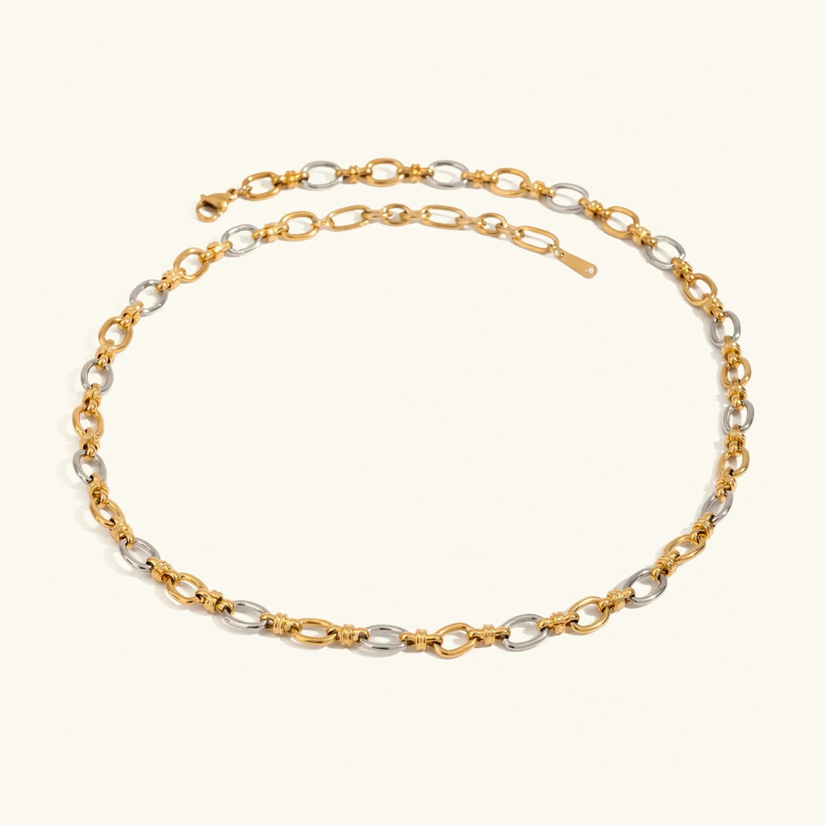 [Topon]Addison Two Tone Gold Necklace